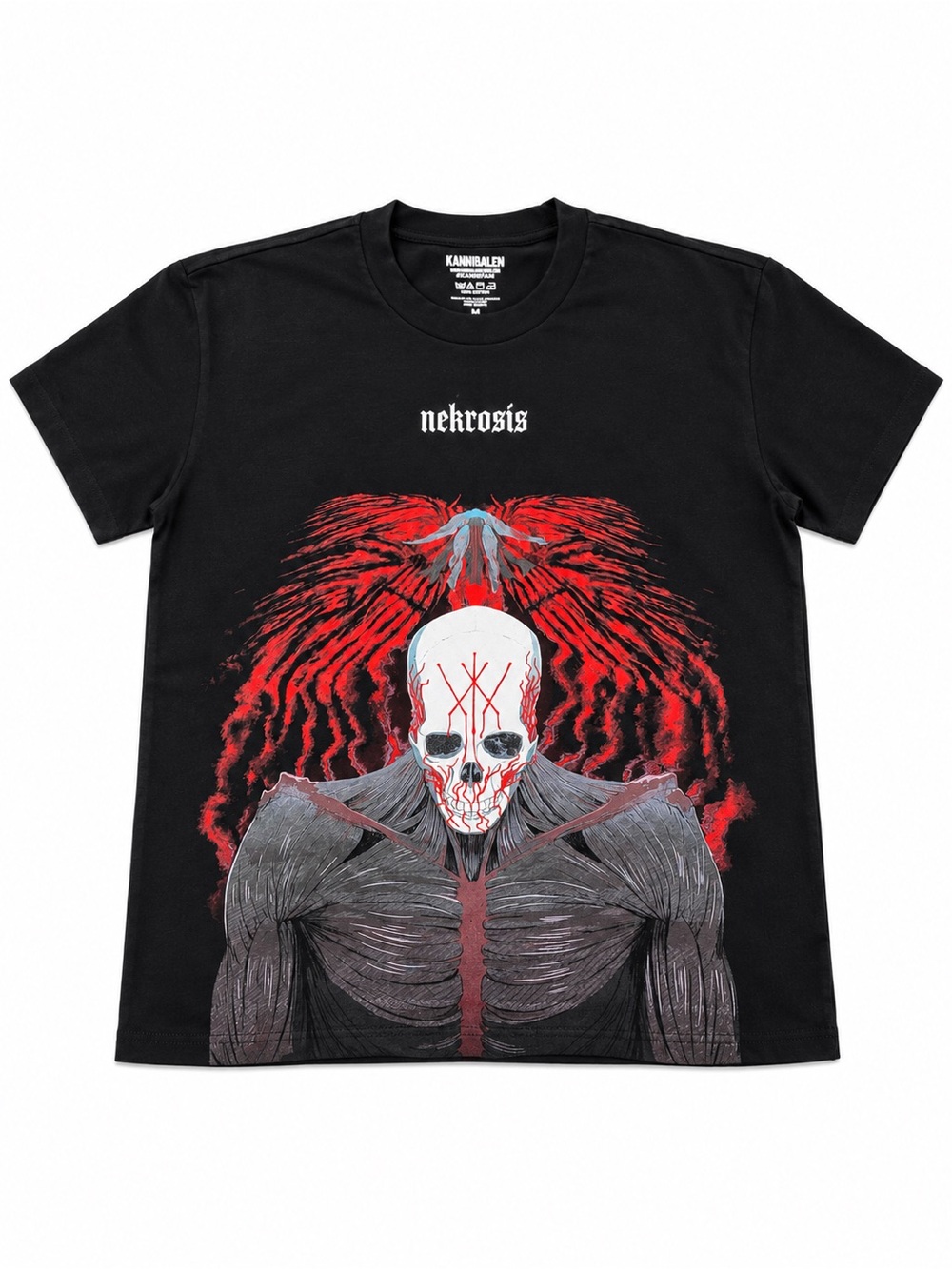 Kai Wachi Nekrosis Kannibalen Records Graphic T-Shirt Men’s Size M